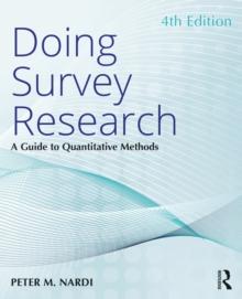 Doing Survey Research : A Guide to Quantitative Methods