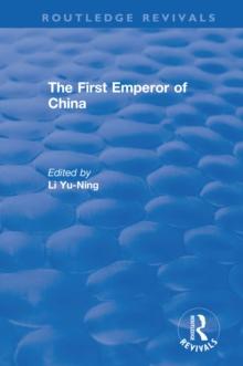 The First Emperor of China