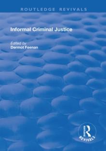 Informal Criminal Justice