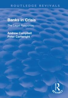 Banks in Crisis : The Legal Response