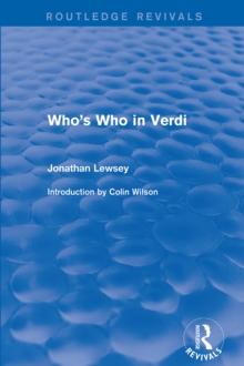 Who's Who in Verdi