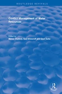 Conflict Management of Water Resources