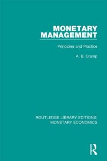 Monetary Management : Principles and Practice