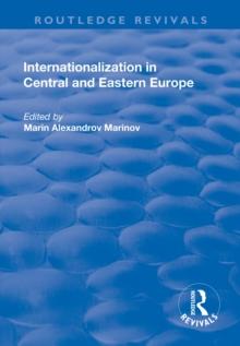 Internationalization in Central and Eastern Europe