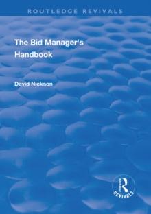 The Bid Manager's Handbook