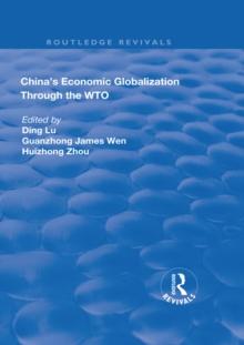 China's Economic Globalization through the WTO