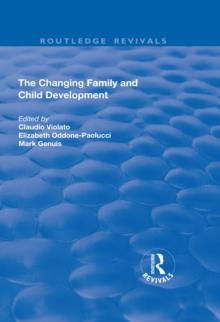 The Changing Family and Child Development