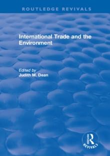 International Trade and the Environment