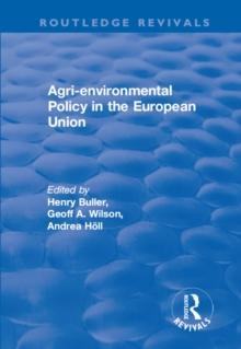 Agri-environmental Policy in the European Union