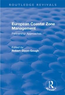 European Coastal Zone Management : Partnership approaches