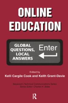 Online Education : Global Questions, Local Answers