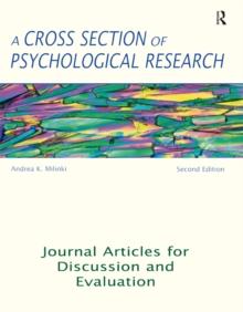 A Cross Section of Psychological Research : Journal Articles for Discussion and Evaluation