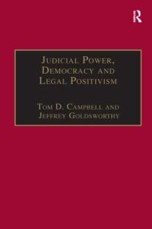 Judicial Power, Democracy and Legal Positivism