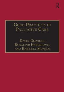 Good Practices in Palliative Care : A Psychosocial Perspective