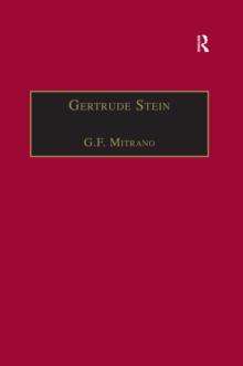 Gertrude Stein : Woman without Qualities