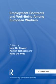 Employment Contracts and Well-Being Among European Workers