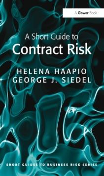 A Short Guide to Contract Risk