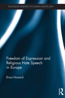 Freedom of Expression and Religious Hate Speech in Europe