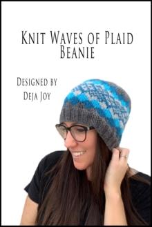 Knit Waves of Plaid Beanie