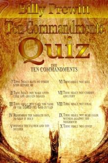 Ten Commandments Quiz