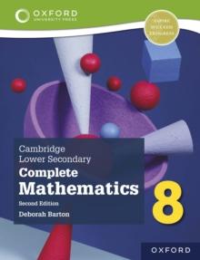 Cambridge Lower Secondary Complete Mathematics 8: Student Book (Second Edition)