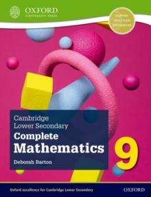 Cambridge Lower Secondary Complete Mathematics 9: Student Book (Second Edition)