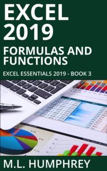 Excel 2019 Formulas & Functions