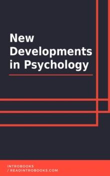 New Developments in Psychology