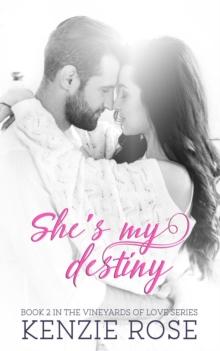 She's My Destiny : The Vineyard's of Love Series, #2