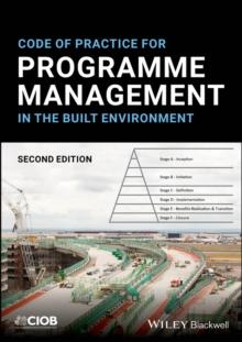 Code of Practice for Programme Management in the Built Environment