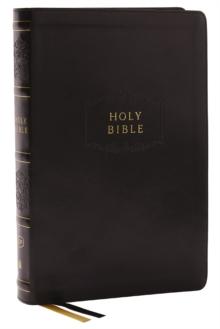 KJV Holy Bible with 73,000 Center-Column Cross References, Black Leathersoft, Red Letter, Comfort Print: King James Version