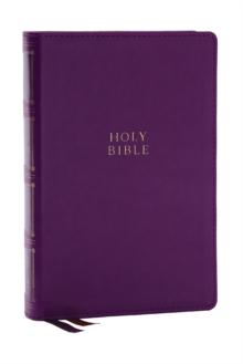 KJV Holy Bible: Compact Bible with 43,000 Center-Column Cross References, Purple Leathersoft, Red Letter, Comfort Print (Thumb Indexing): King James Version