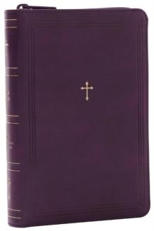 NKJV Compact Paragraph-Style Bible w/ 43,000 Cross References, Purple Leathersoft With zipper, Red Letter, Comfort Print: Holy Bible, New King James Version : Holy Bible, New King James Version