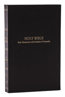 KJV Holy Bible: Pocket New Testament with Psalms and Proverbs, Black Softcover, Red Letter, Comfort Print: King James Version