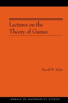 Lectures on the Theory of Games (AM-37)