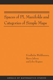 Spaces of PL Manifolds and Categories of Simple Maps (AM-186)