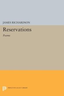 Reservations : Poems