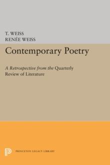 Contemporary Poetry : A Retrospective from the Quarterly Review of Literature