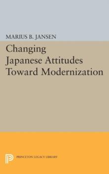 Changing Japanese Attitudes Toward Modernization