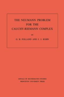 The Neumann Problem for the Cauchy-Riemann Complex. (AM-75), Volume 75