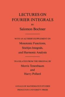 Lectures on Fourier Integrals. (AM-42), Volume 42