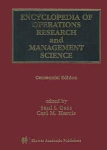 Encyclopedia of Operations Research and Management Science