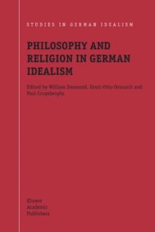 Philosophy and Religion in German Idealism