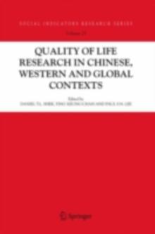 Quality-of-Life Research in Chinese, Western and Global Contexts