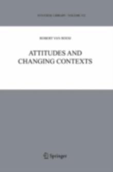 Attitudes and Changing Contexts