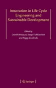 Innovation in Life Cycle Engineering and Sustainable Development