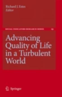 Advancing Quality of Life in a Turbulent World