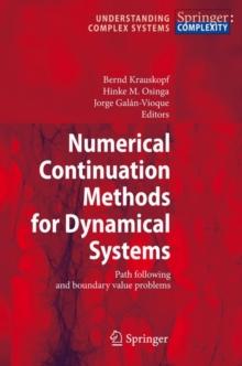 Numerical Continuation Methods for Dynamical Systems : Path following and boundary value problems