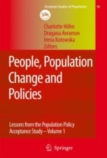 People, Population Change and Policies : Lessons from the Population Policy Acceptance Study Vol. 1: Family Change