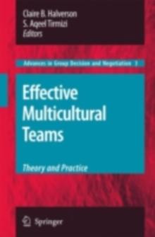 Effective Multicultural Teams: Theory and Practice